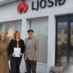 Eyrún og Sturla styrkja Ljósið í tilefni af 75 ára afmæli þeirra