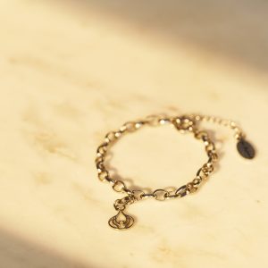 Gyllt armband | Ljósið x Hlín Reykdal