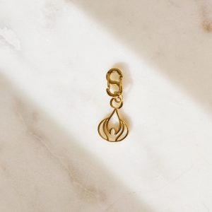 Gyllt Ljósa Charm - Ljósið x Hlín Reykdal