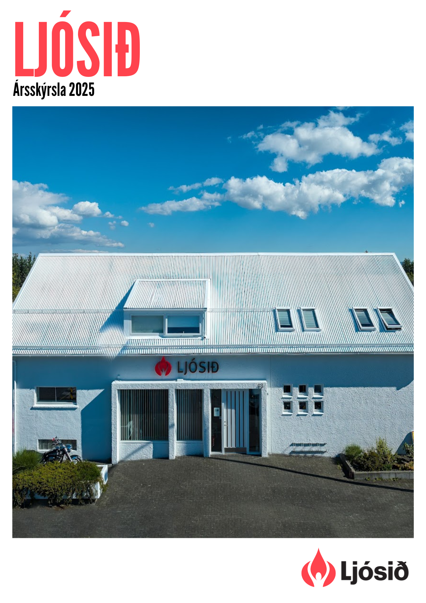 Ársskýrsla Ljóssins 2025 - Forsíðumynd